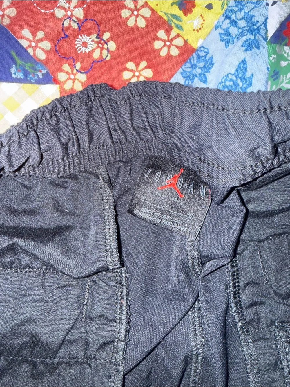 Jordan Black Men's Lightweight Athletic Joggers